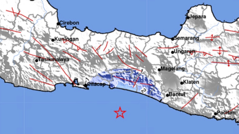 Gempa Terkini Magnitudo 4,3 Guncang Kebumen Jateng