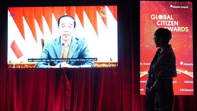 ​Keren, Presiden Jokowi Terima Penghargaan Global Citizen Award di AS