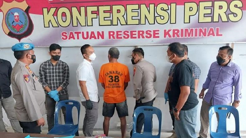 Pria yang Bacok Mantan Istri di Deliserdang Ditangkap, Motif Tak Terima Dicerai