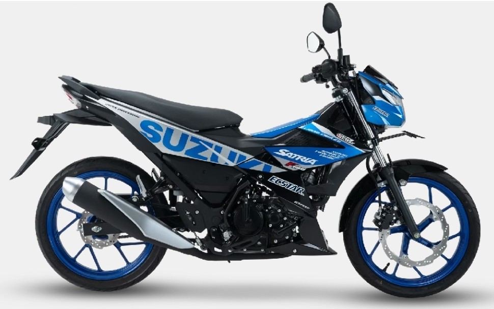 Suzuki Benamkan Livery MotoGP pada Satria F150, Begini Penampakannya
