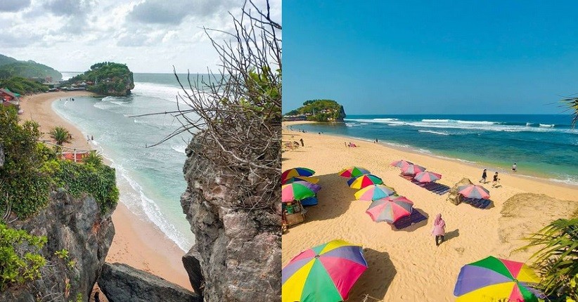 Indahnya Pantai Indrayanti di Yogyakarta, Wisatawan Wajib Singgah ke Batu Karang!