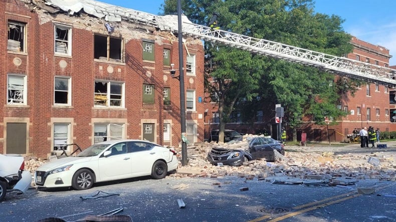 Bangunan Rusak akibat Ledakan Misterius, 8 Orang Luka dan 3 di Antaranya Kritis