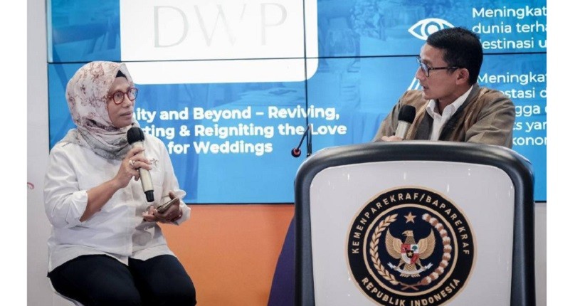 Sandiaga Uno Sebut 8th Annual DWP Congress 2022 Momentum Promosi Bali Jadi Luxury Wedding Destination
