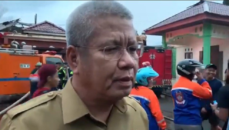 Kantor Balitbang Kalbar Ludes Terbakar, Pegawai Dicarikan Tempat Berkantor yang Baru