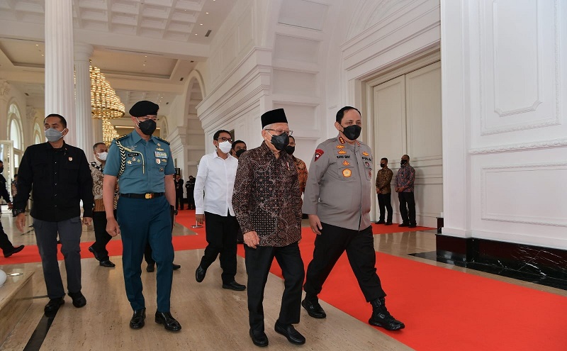 Wapres Ma'ruf Amin Sampaikan 5 Arahan untuk Polri: Agar Lebih Maju dan Dipercaya Masyarakat