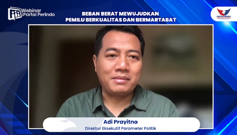 Adi Prayitno Sebut Ada 3 Variabel untuk Memperbaiki Kualitas Pemilu