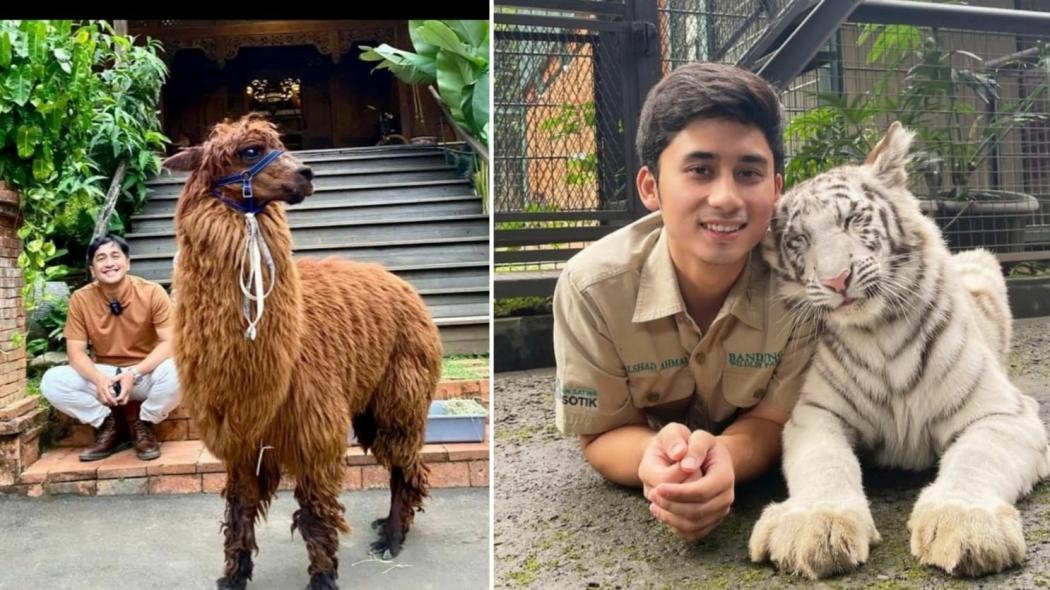 4 Artis Punya Kebun Binatang Pribadi, Ada yang Pelihara Serigala hingga Burung Unta  