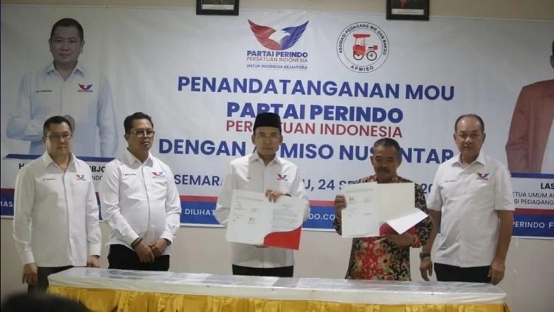 Partai Perindo Teken MoU dengan APMISO Nusantara