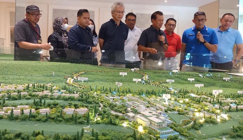 Menparekraf Sandiaga Uno Kunjungan Kerja ke KEK Lido Bogor