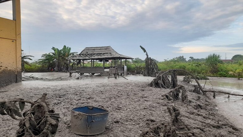 Semburan Lumpur di Area Sekolah Indralaya Terhenti, Yayasan Koordinasi dengan Pertamina
