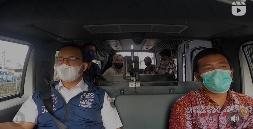 Anies Targetkan Jumlah Penumpang 4 Juta : Transportasi Umum Pilihan Rasional