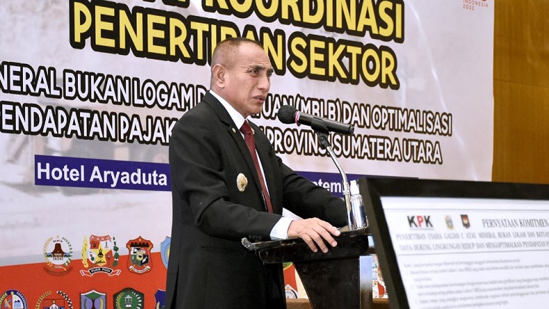 Edy Rahmayadi Minta Tambang Ilegal di Sumut Ditertibkan, Akan Kerahkan Satpol PP
