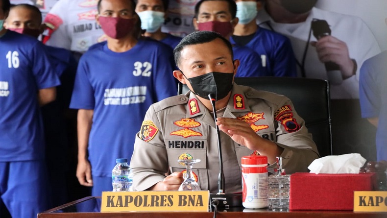 11 Pelaku Pencurian Ditangkap Polres Banjarnegara, 1 Orang Masih di Bawah Umur