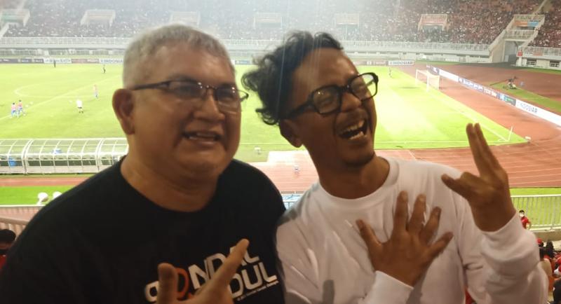 Indonesia Hajar Curacao, Pentolan Jakmania dan Bobotoh Akur Nobar di Pakansari