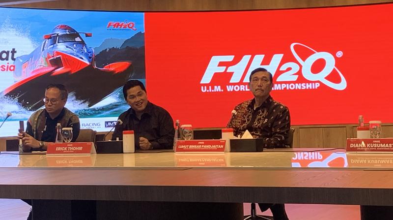 Indonesia Jadi Tuan Rumah F1H2O, Luhut: Langkah yang Sangat Bagus!