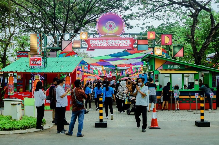 Giatkan Bisnis UMKM, Summarecon Mall Bekasi Gelar Pasar Senggol 2022