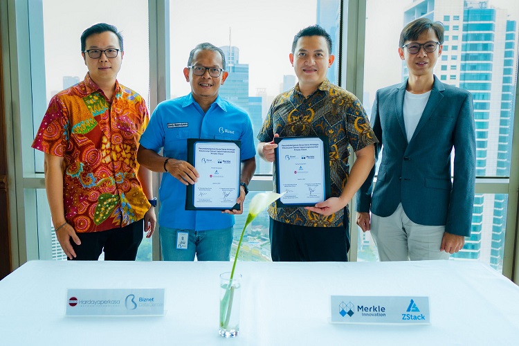 Kolaborasi Biznet Data Center dan Merkle Innovation, Luncurkan Solusi Private Cloud Lintas Perangkat