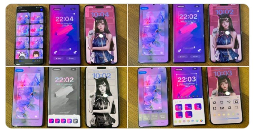 Lock Screen One UI 5 Beta Mirip iOS 16, Pengguna Punya Kendali Atas Penempatan Jam