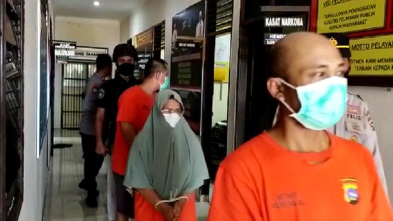 Tangkap Kurir Narkoba di Solsel, Polisi Temukan 166 Paket Sabu Senilai Rp60 juta