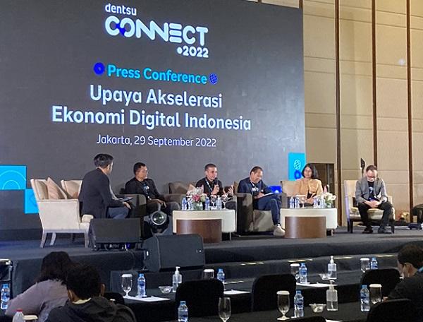 Majukan Ekonomi Digital Indonesia, Dentsu Connect 2022 Hadirkan 500 Pakar dan Praktisi  