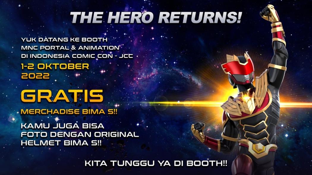 Sambut Season 2, BIMA S Bakal Hadirkan Keseruan di Indonesia Comic Con 2022