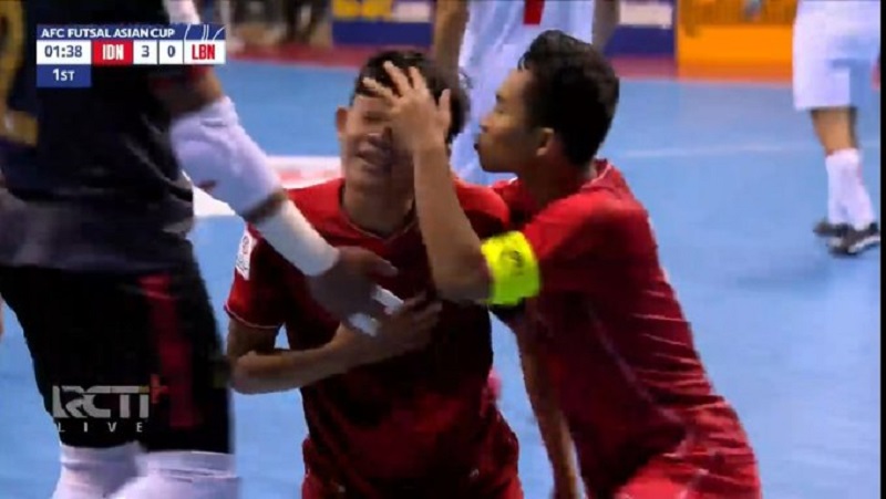 Piala Asia Futsal 2022: Tampil Dominan! Indonesia Unggul 3-0 Atas Lebanon di Babak Pertama