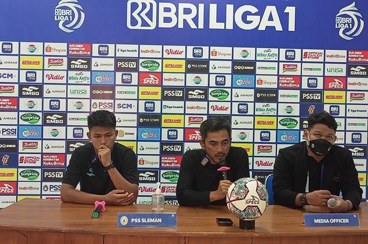 Kalah dari Persita Tangerang, Pelatih PSS: Pertahanan Lemah dan Banyak Peluang Terbuang 
