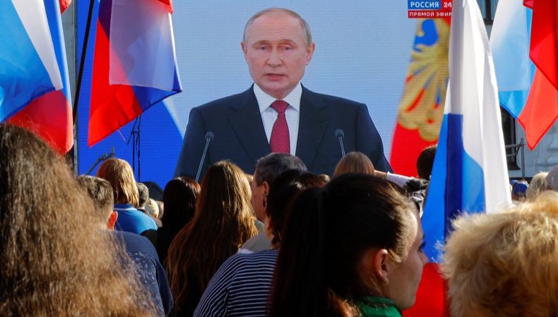 Caplok 4 Wilayah Ukraina, Putin Sindir Negara Barat dengan Operasi Ganti Kelamin