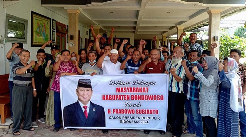Dukungan Prabowo Maju Pilpres 2024 Menjamur, Warga Bondowoso: Kepemimpinannya Sudah Terbukti!