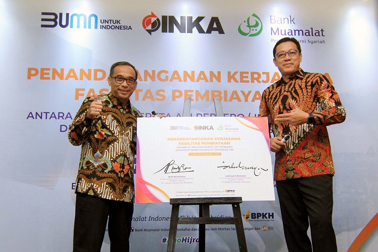 Bank Muamalat Kucurkan Rp150 Miliar untuk Proyek Bus Listrik PT INKA
