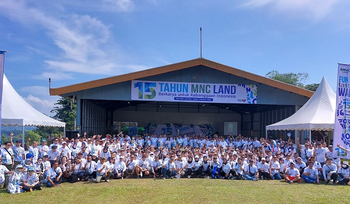 MNC Land Rayakan HUT ke-15 dengan Fun Walk dan Employee Gathering di KEK MNC Lido City
