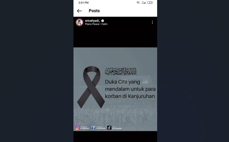 Unggah Kalimat Menyentuh atas Tragedi Kanjuruhan, Eri Cahyadi: Bagaimana Cara Menukar Jiwa? 