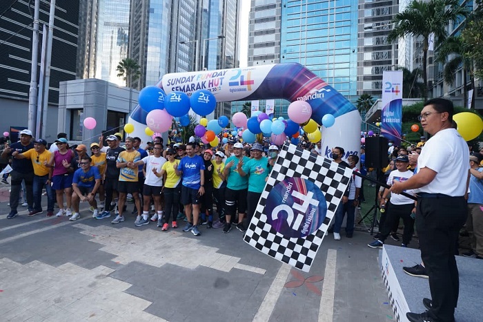 Bank Mandiri HUT ke-24, Hadir Lebih Digital dan Kekinian