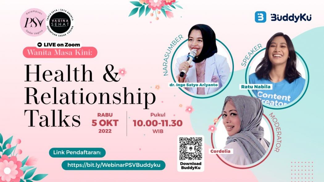 Kolaborasi Perempuan Sadar Vagina dan BuddyKu, Tingkatkan Kesadaran Pentingnya Menjaga Kesehatan dan Hubungan 
