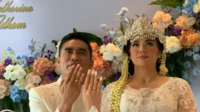 Catherine Wilson Sah Menikah dengan Idham Mase, Ungkap Keinginan Punya Anak Kembar