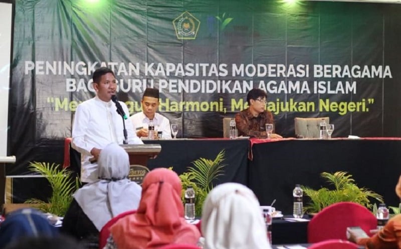 Cegah Ekstremisme, Kemenag Bekali Pemahaman Moderasi Beragama bagi Guru