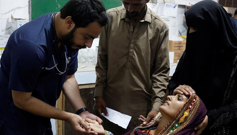 Banjir Terburuk dalam Beberapa Dekade Landa Pakistan, Ratusan Pasien Padati Rumah Sakit