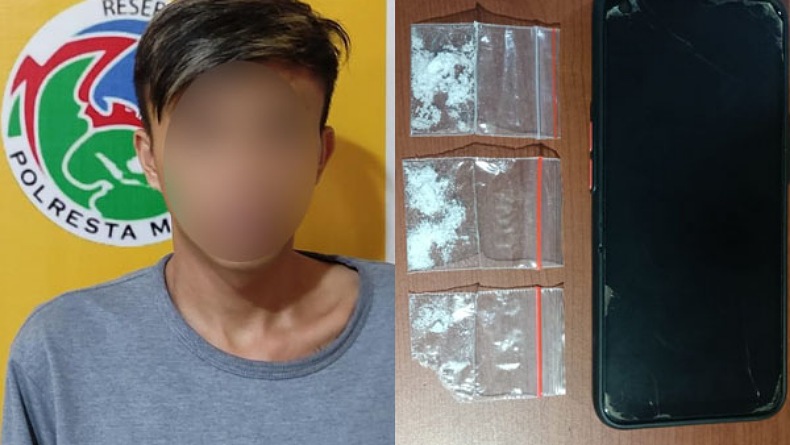 Edarkan Sabu di Manado, Remaja Minahasa Ini Ditangkap Polisi