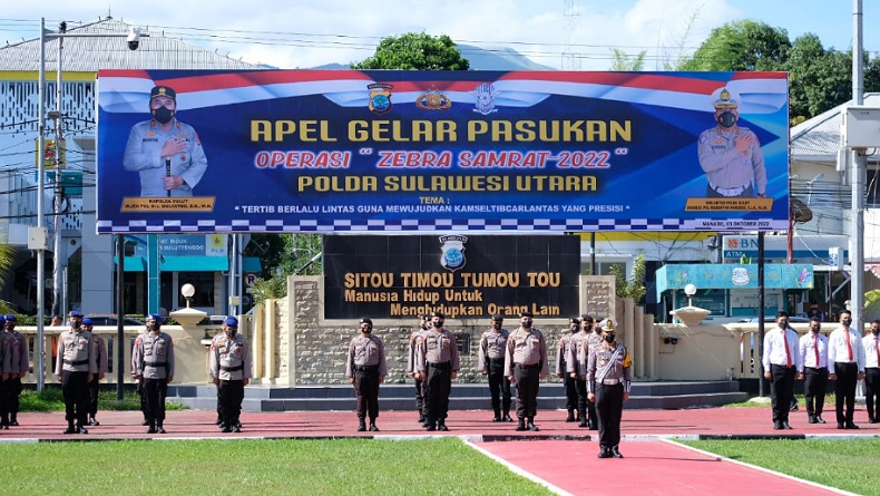 Polda Sulut Operasi Zebra selama 14 Hari, Ini Targetnya