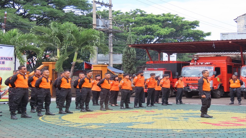 36 Rescuer Basarnas Bandung Digembleng Kemampuan Operasi di Bangunan Runtuh