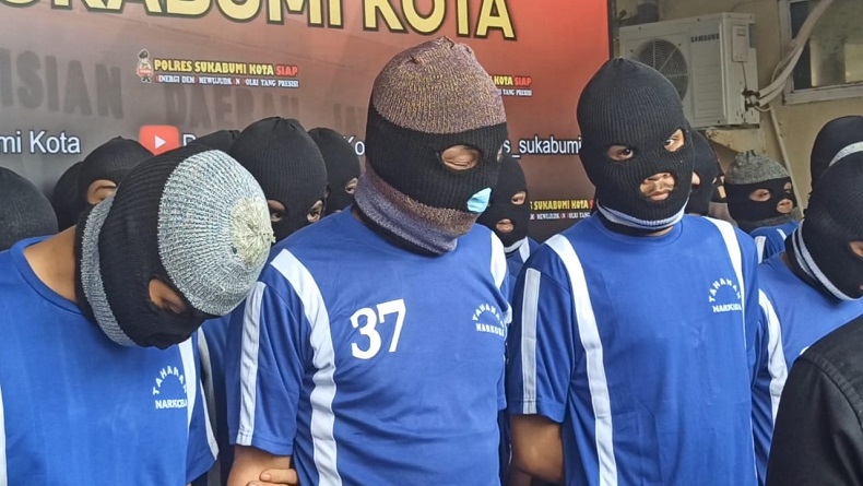 Miris, Pasangan Sesama Jenis di Sukabumi Tepergok Bermesraan sambil Isap Sabu