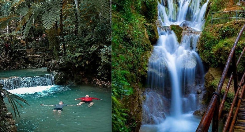 Indahnya Taman Sungai Mudal di Kulonprogo, Berenang di Air Jernih yang Keluar dari Gua