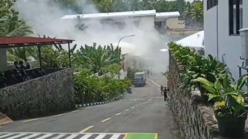Kebakaran di Bantul, Gudang Kayu Ludes Dilalap Api