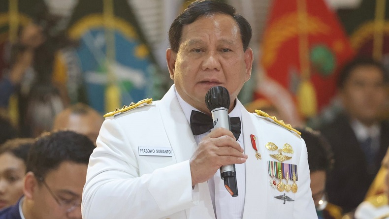 Syukuran HUT ke-77 TNI, Prabowo: Ikat Kembali Jiwa Korsa Kita