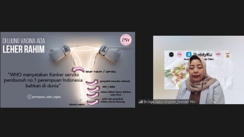 Perempuan Sadar Vagina dan BuddyKu Beri Edukasi Pentingnya Menjaga Organ Reproduksi 