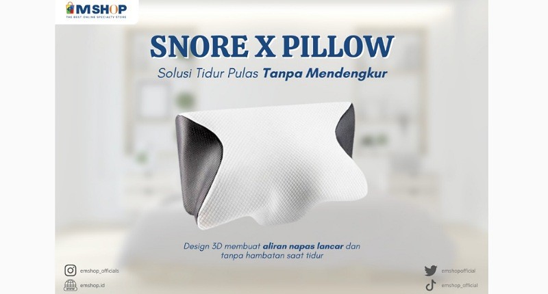 Bantal yang Nyaman, Kunci Tidur yang Berkualitas Tanpa Mendengkur!
