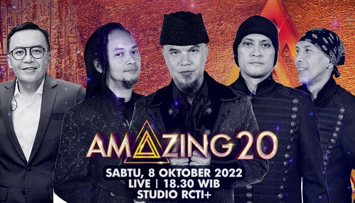 Dewa 19 Bakal Kolaborasi dengan Slank di Perayaan Puncak Amazing 20 GTV, Catat Tanggalnya!