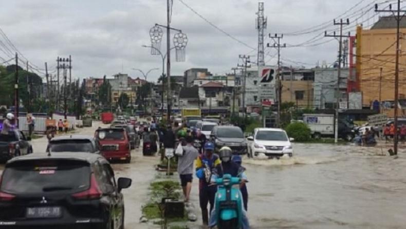 Palembang Dilanda Hujan Ekstrem Picu Banjir, BMKG : Terparah dalam 30 Tahun Terakhir