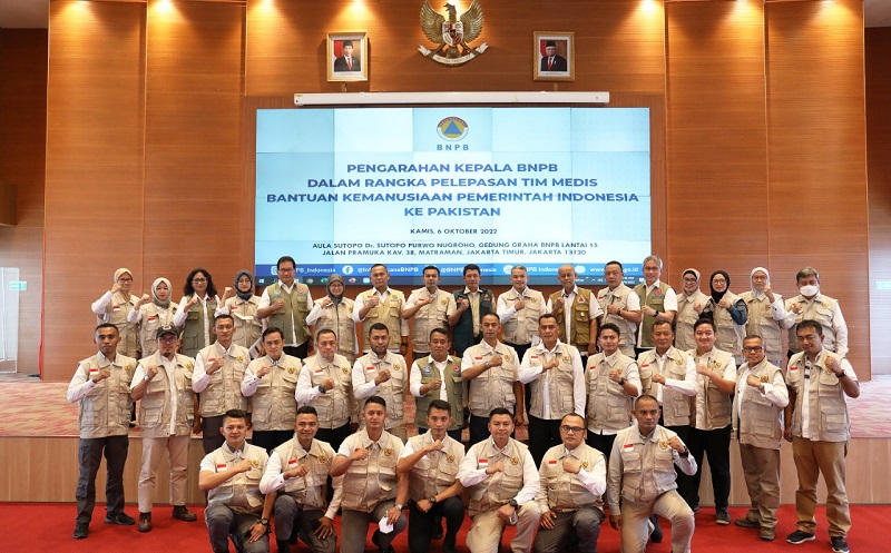 29 Orang Dikerahkan Bantu Korban Banjir Bandang Pakistan, BNPB: Terbesar yang Pernah Dikirim Indonesia