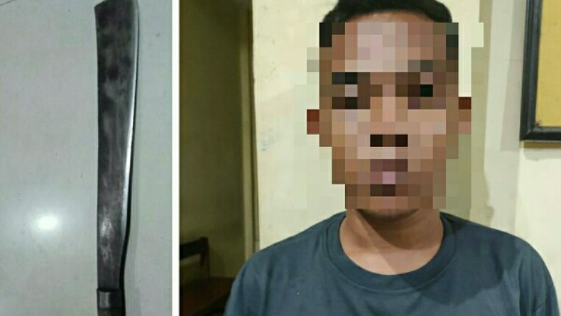 Tidak Terima Dipukul, Remaja di Bitung Pulang Ambil Parang lalu Tebas Tangan Teman